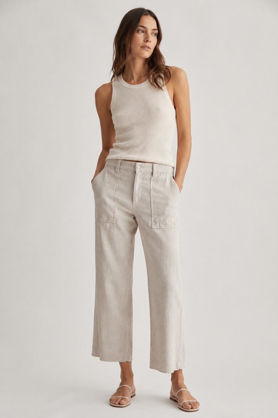 Club Monaco Linen Blend Utility Pants – Size 6